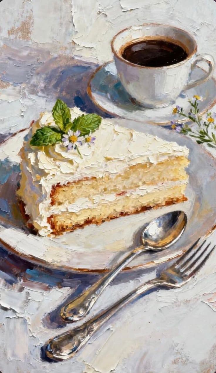 Torta de Leche Lienzo