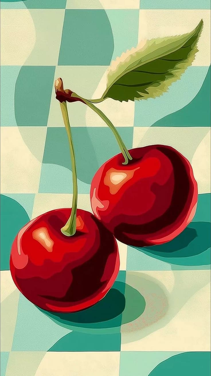 Cereza 2 Lienzo